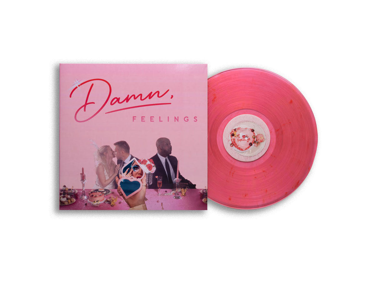 Chayla Hope - Damn, Feelings [Pink with Red Pigment Swirl Vinyl]